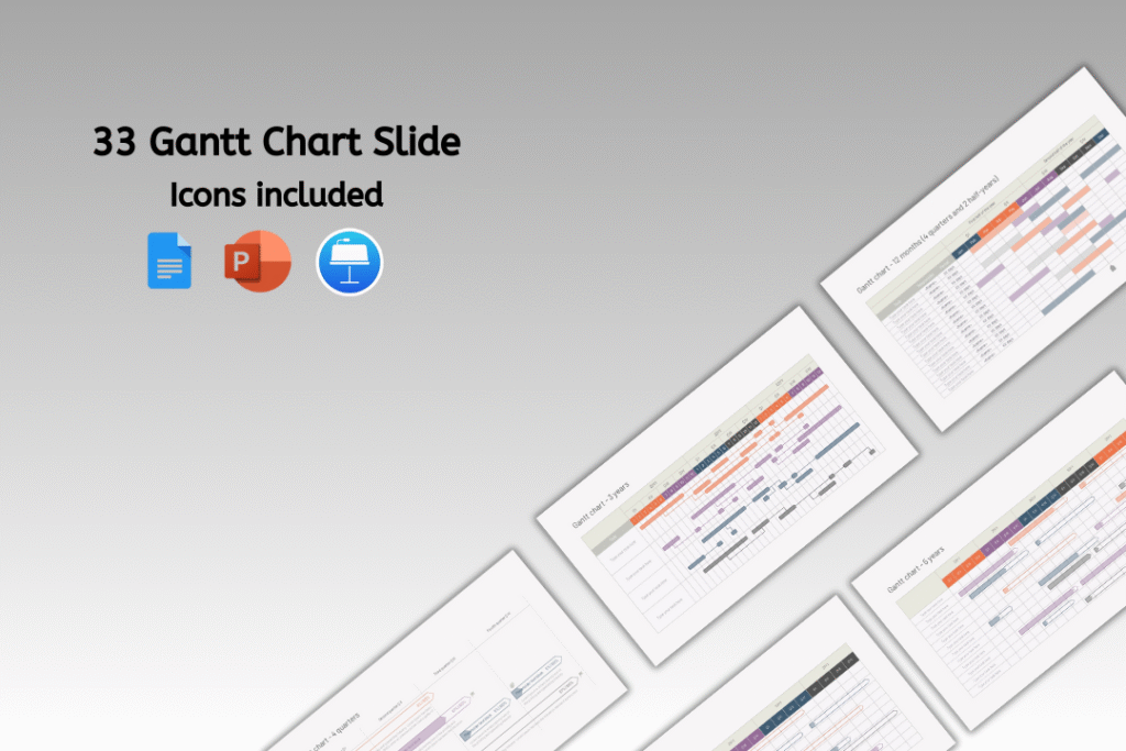 Professional Gantt Chart Template